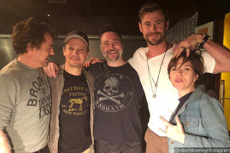 Original Five Avengers Got Matching Tattoos - See the Pics and Videos! Original Five Avengers Got Matching Tattoos - See the Pics and Videos!