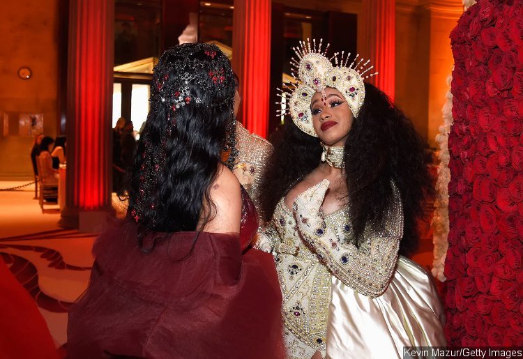 Nicki Minaj and Cardi B Inside 2018 Met Gala