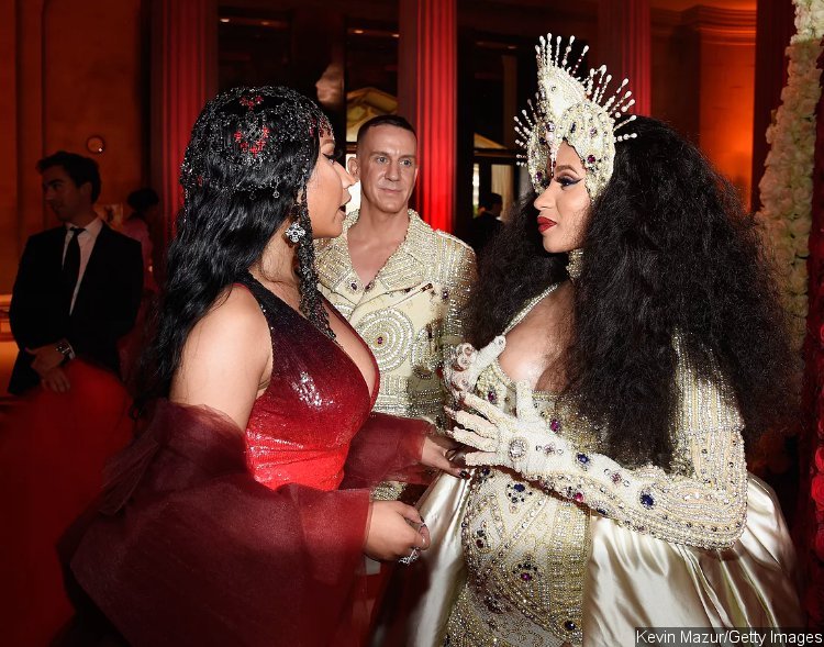 Nicki Minaj and Cardi B Inside 2018 Met Gala