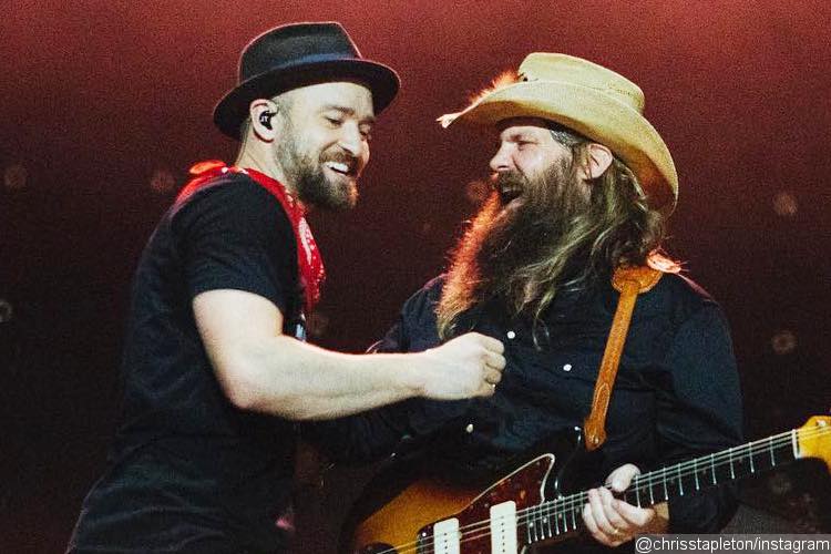 Video: Chris Stapleton Gives Surprise Performance at Justin Timberlake's 'Man of the Woods' Tour