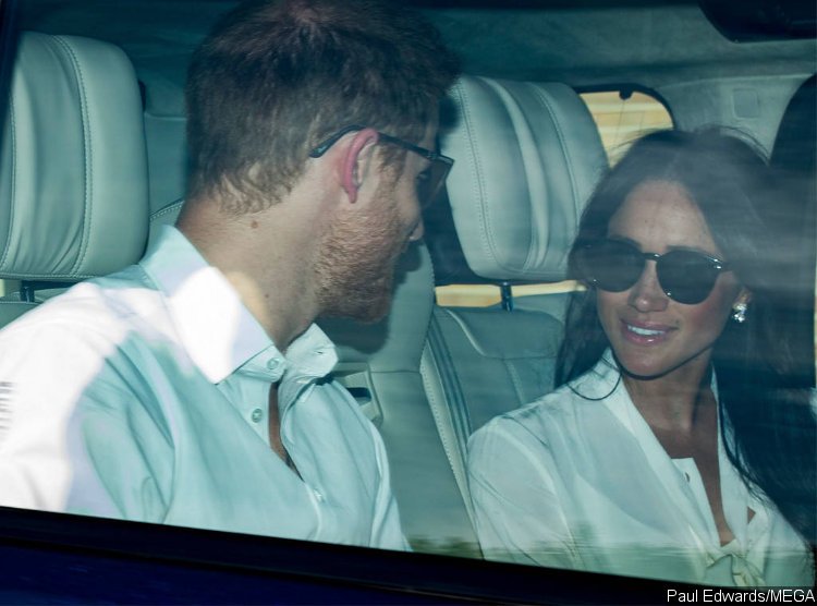 Meghan Markle and Prince Harry Spotted Ahead of Royal Wedding