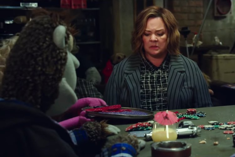 Melissa McCarthy Teams Up With Filthy Muppet in 'Happytime Murders' Red