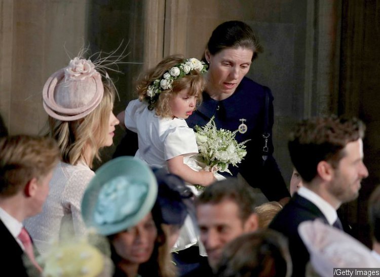 Bridesmaid Zalie Warren Cries