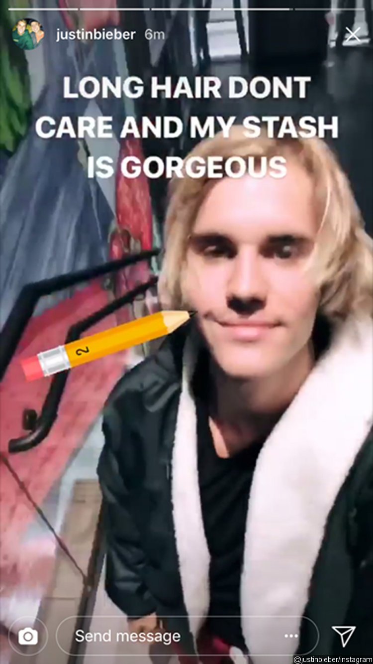 Justin Bieber Plans to Grow His Hair Down to His Toes