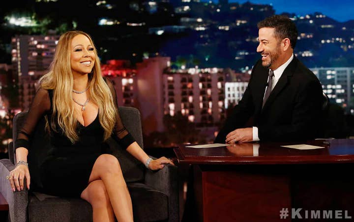 Mariah Carey Flaunts Skinnier Figure in Leather Jacket and Pleated Maxi Skirt