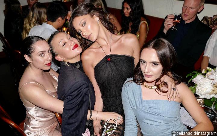 Bella Hadid Flaunts Derriere in Sheer Dress at Dior Backstage Collection Dinner