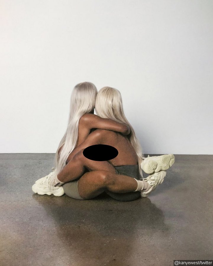 Yeezy Sneakers Campaign Photo