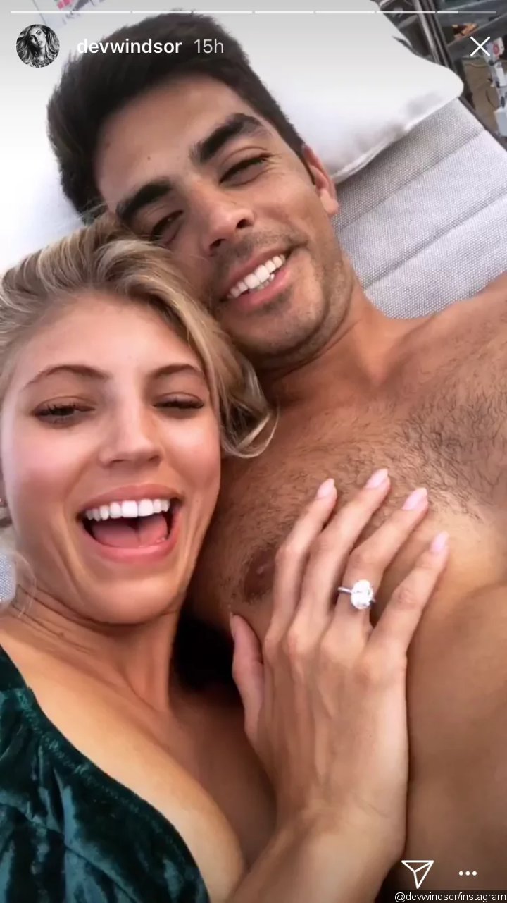 Devon Windsor Engaged
