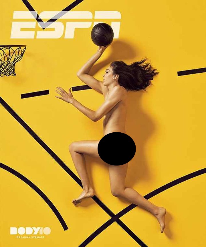 Breanna Stewart on ESPN's 2018 Body Issue