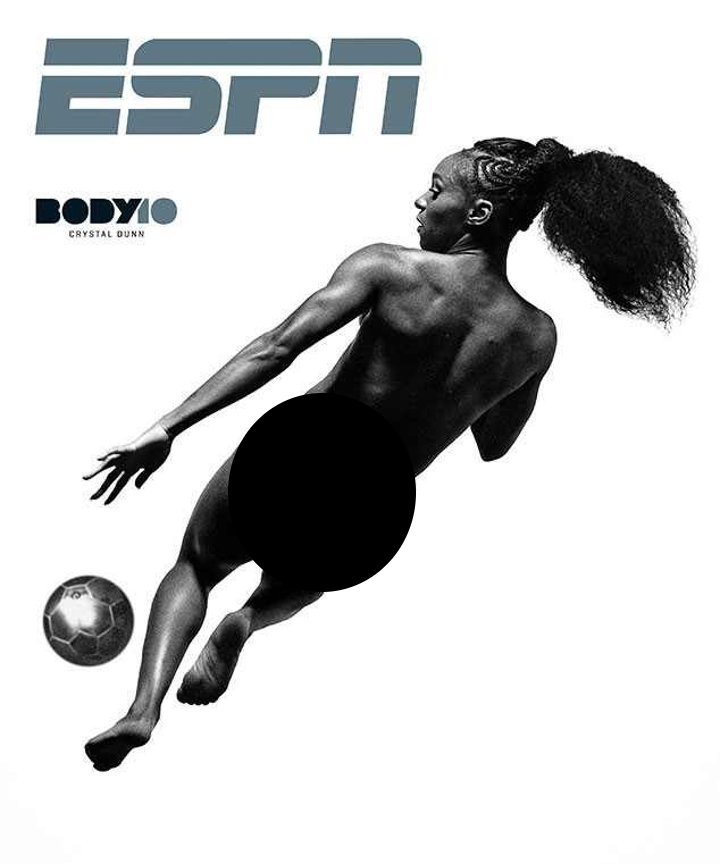 Crystal Dunn on ESPN's 2018 Body Issue