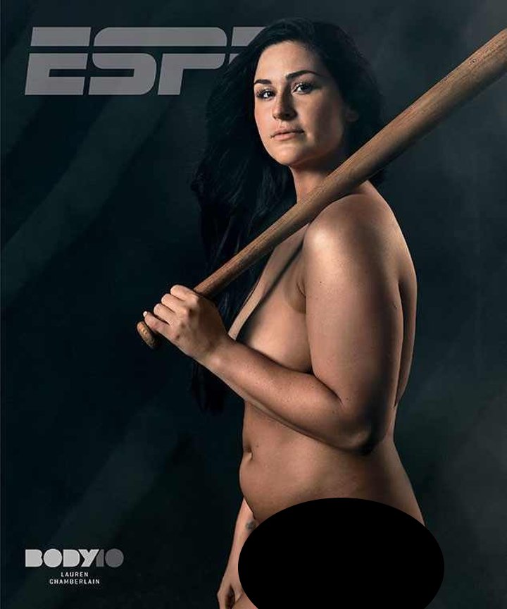 Lauren Chamberlain on ESPN's 2018 Body Issue