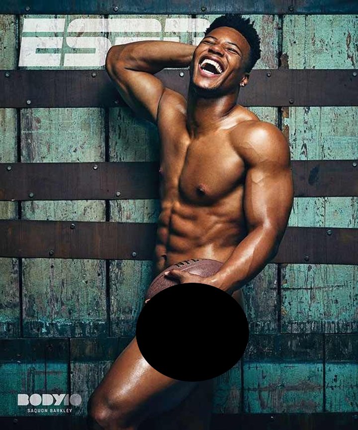 Saquon Barkley on ESPN's 2018 Body Issue