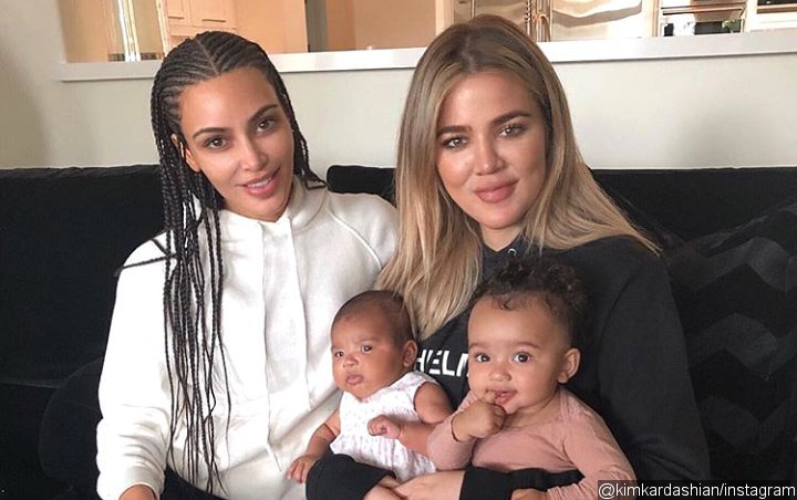 Kim Kardashian Wishes Sister Khloe Happy Birthday With Adorable Photo of Baby Chi and True