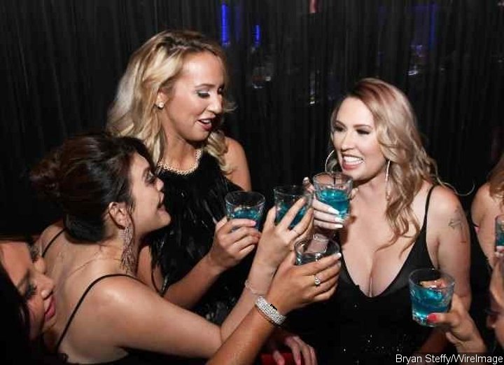 Melissa Meeks's divorce party