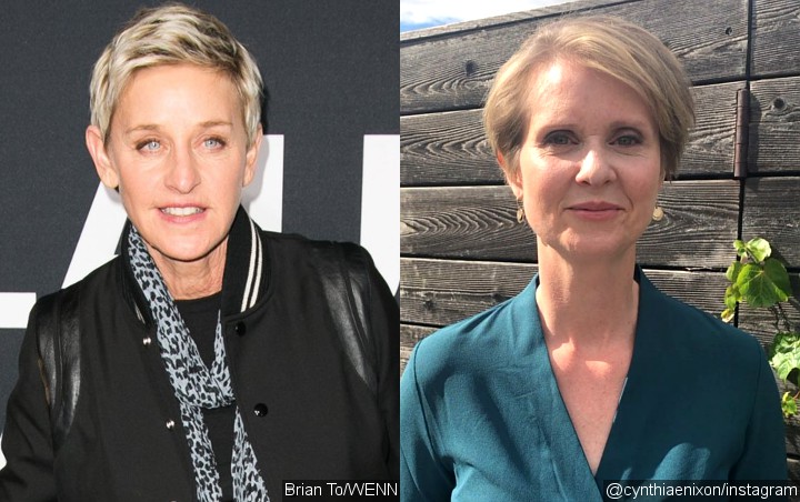 Ellen Degeneres and Cythnia Nixon Highlight Refugee Crisis on Independence Day