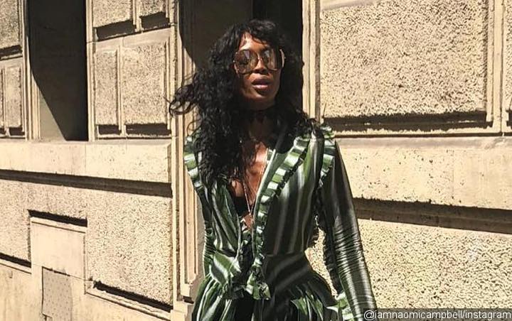 Naomi Campbell Suffers Nip Slip at Haute Couture Fashion Week 