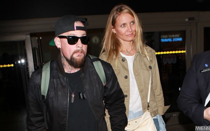 Cameron Diaz and Benji Madden