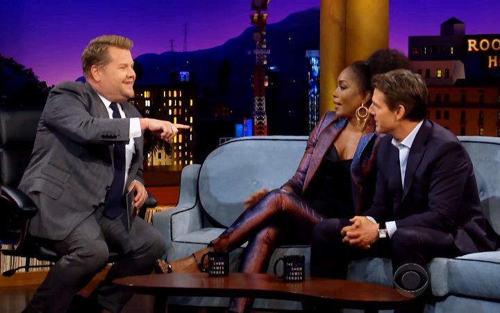 Tom Cruise Challenges James Cohen to Go Skydiving on 'Late Late Show' - Watch His Response