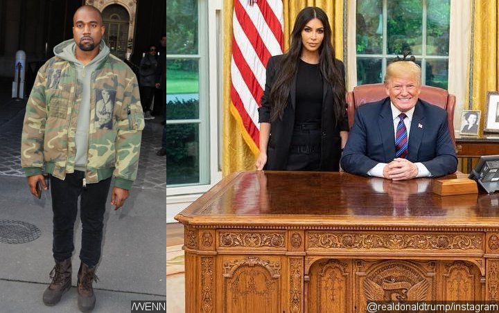 Kanye West Says He's Nervous When Kim Kardashian Meets Donald Trump Alone: 'He's a Player'