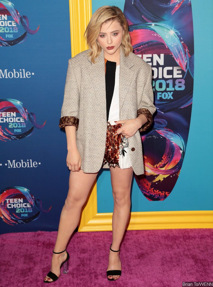 Chloe Grace Moretz at the 2018 Teen Choice Awards