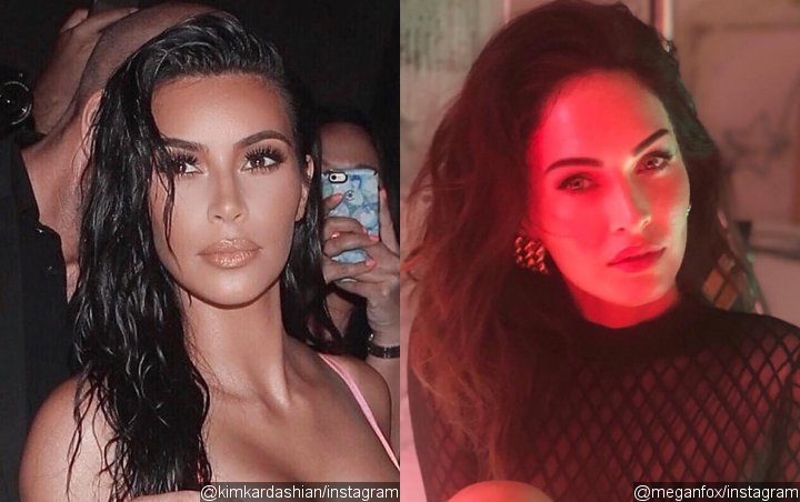 Kim Kardashian Is the Spitting Image of Megan Fox in New Selfie