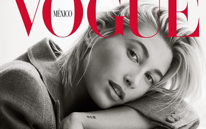 Hailey Baldwin's Massive Engagement Ring Steals Spotlight on Vogue Mexico Cover