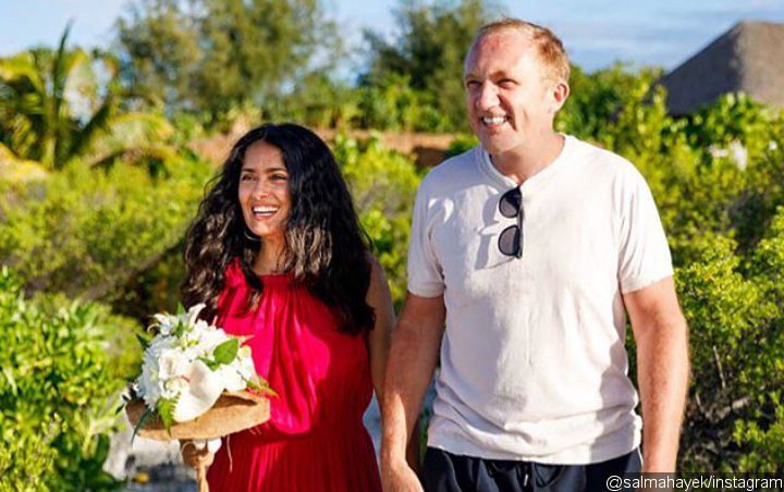 Salma Hayek Shares Pics From Surprise Wedding Vow Renewal Ceremony