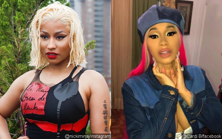 Nicki Minaj 'Ecstatic' That Her Fight With Cardi B Brings Success to