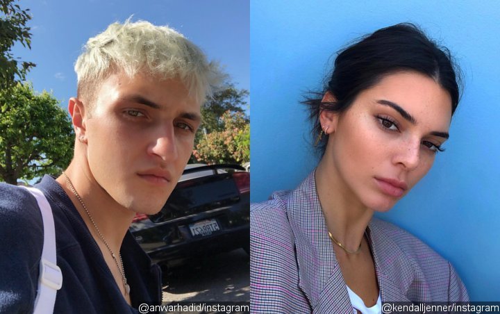 Anwar Hadid and Kendall Jenner May Be Making Out Again After Dinner Date - See His Hickey