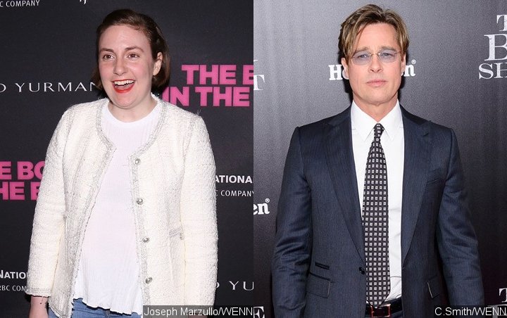 Lena Dunham Flashes Her Tiny Panties to Brad Pitt on 'Once Upon a Time in Hollywood' Set