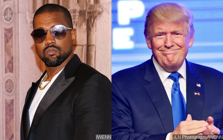 Kanye West and Donald Trump