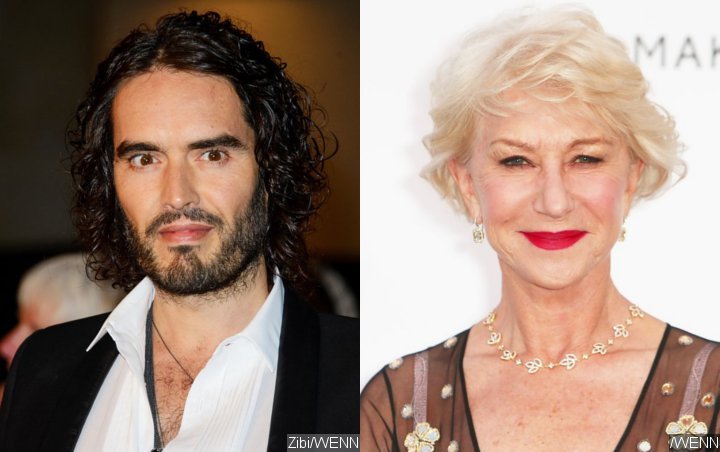 Russell Brand and Helen Mirren