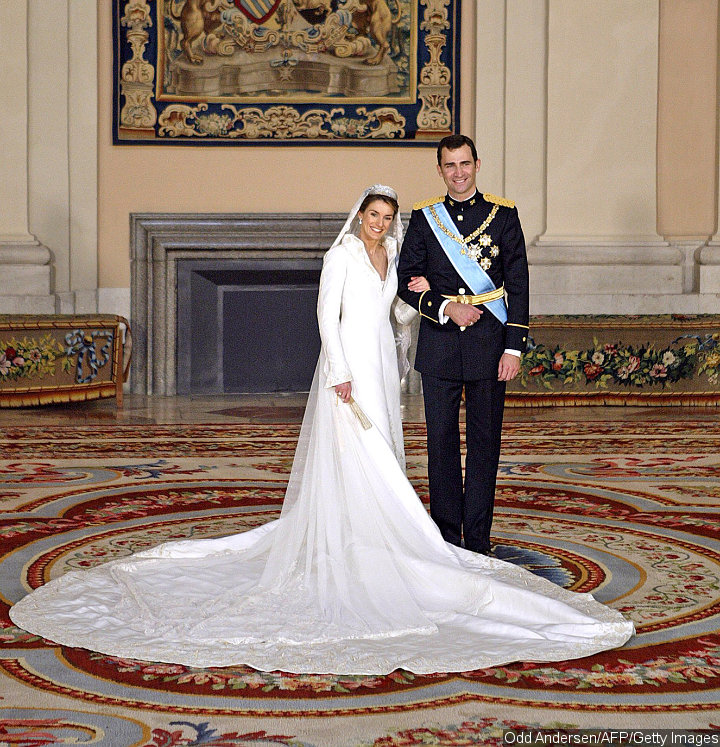 Queen Letizia and King Felipe