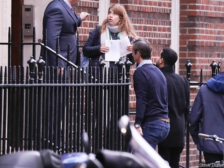 Pippa Middleton and James Matthews Arrive at St. Mary's Hospital