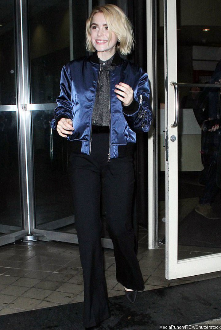 Kiernan Shipka Steps Out in NYC