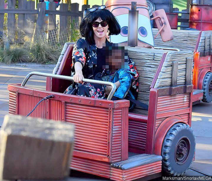 Charlize Theron Dresses Up as Edna at Disneyland