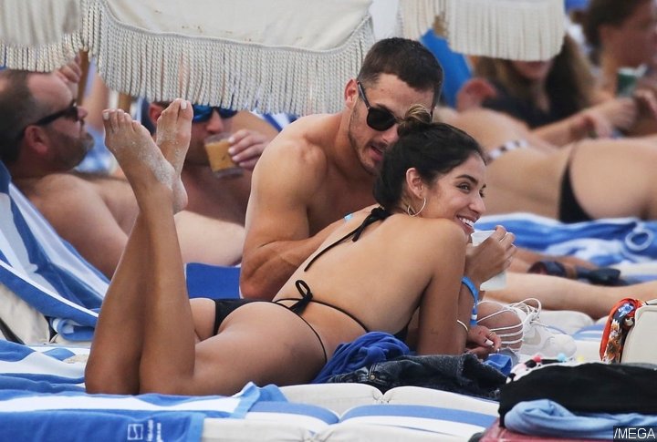 Olivia Culpo's Ex Danny Amendola Hits the Beach With a Mystery Girl