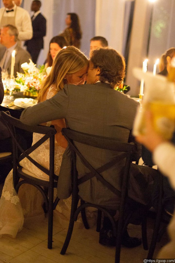 Gwyneth Paltrow and Brad Falchuk's Wedding Photo