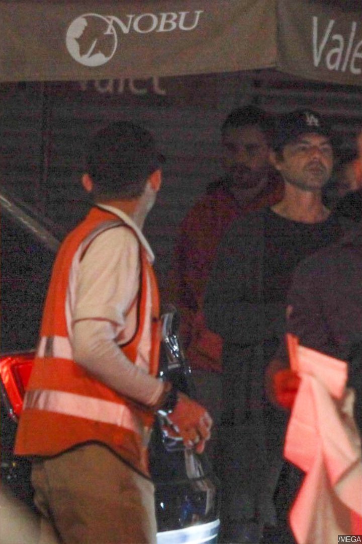 Scott Disick at Nobu.