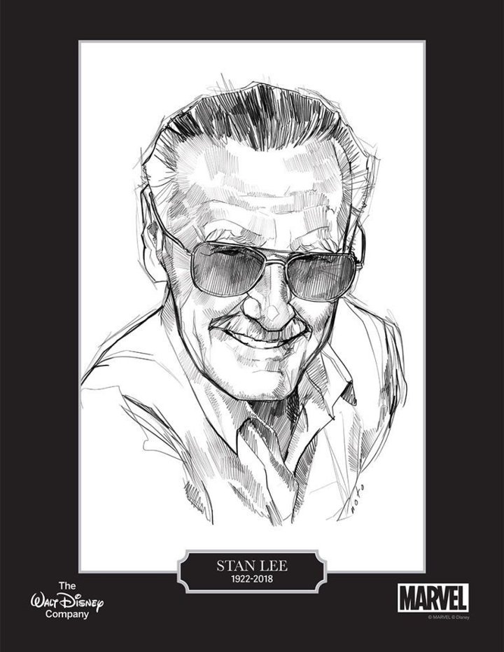 Stan Lee Tribute on Magazine Ad