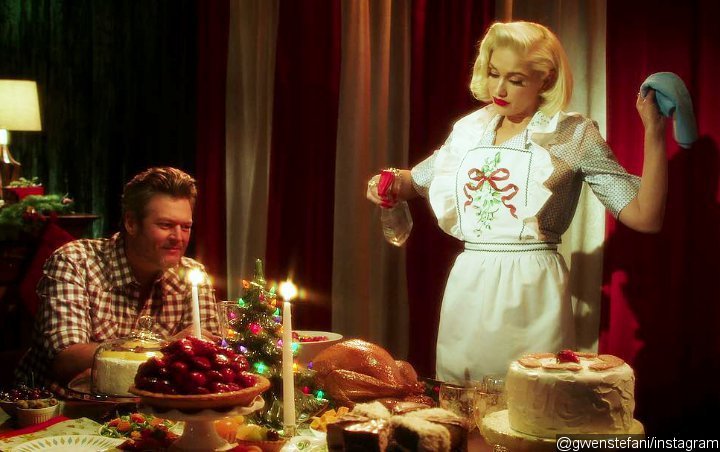 Gwen Stefani and Blake Shelton's Christmas Duet May Get Music Video - See Sneak Peek