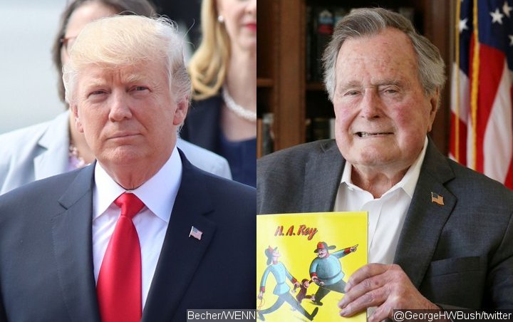 Donald Trump Pays Tribute to Late George H. W. Bush, Praises His 'Essential Authenticity'