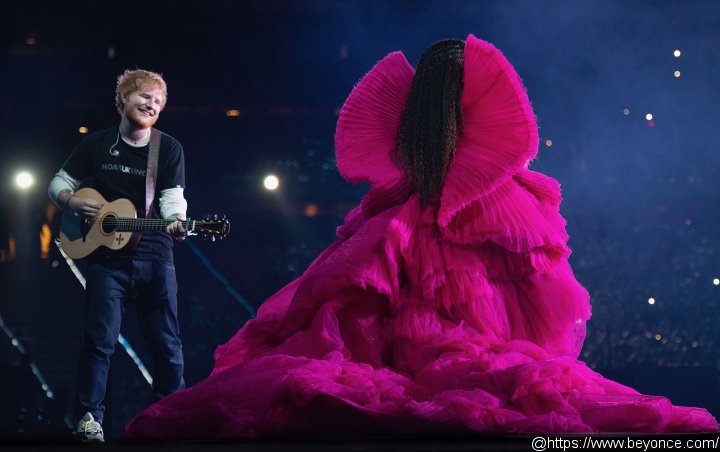 Ed Sheeran Cheekily Responds to His and Beyonce's Clashing Stage Outfits 