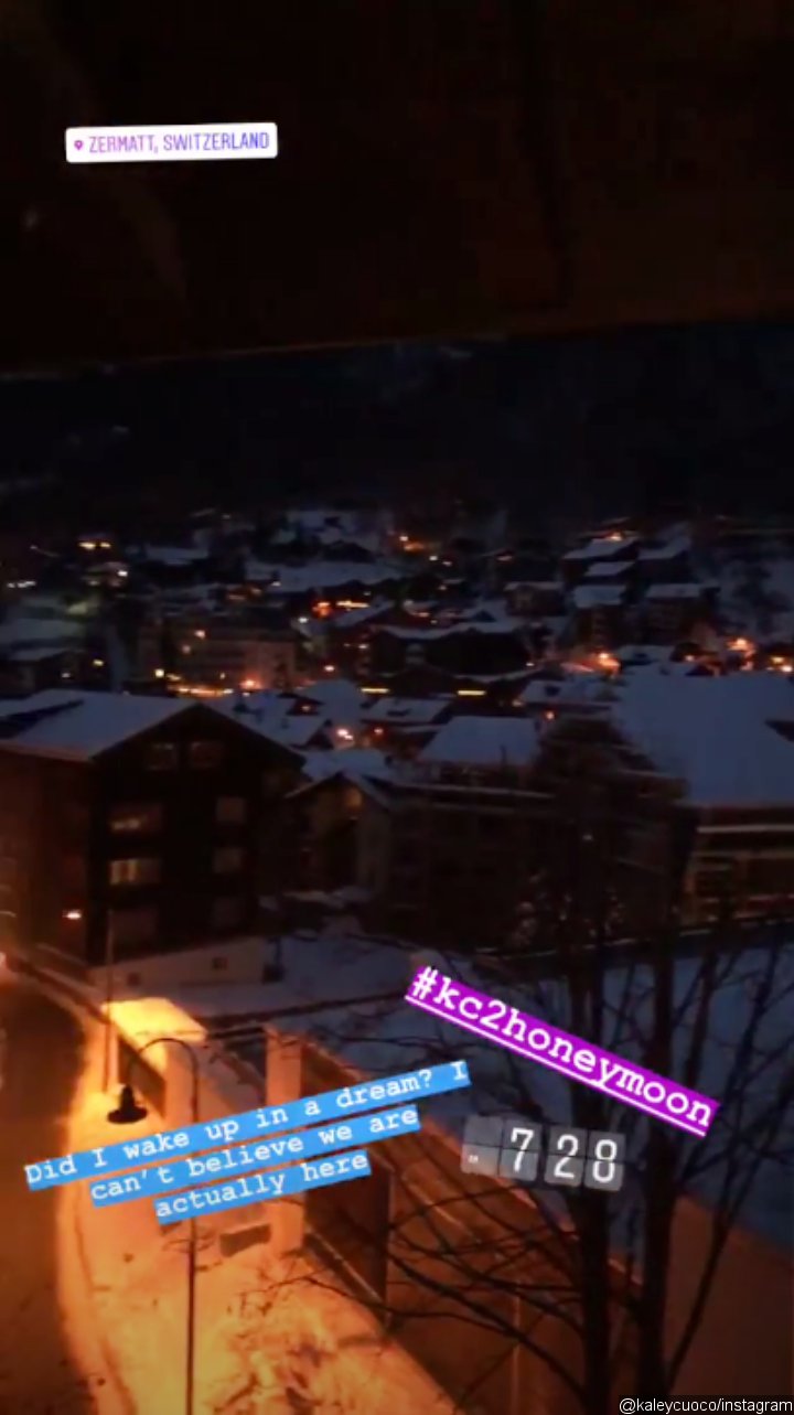 Kaley Cuoco's Instagram Stories