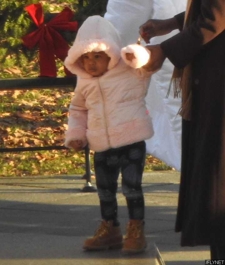 Beyonce and Jay-Z Take Twins Rumi and Sir to the Park