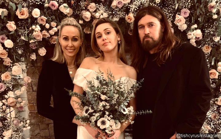 'Happy' Parents Tish and Billy Ray Cyrus Pose With Gorgeous Newlywed Miley