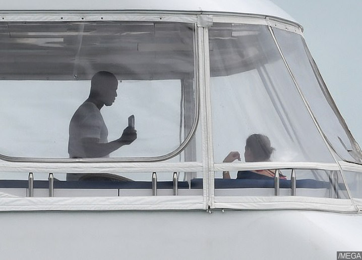 Katie Holmes and Jamie Foxx's Yacht Vacation