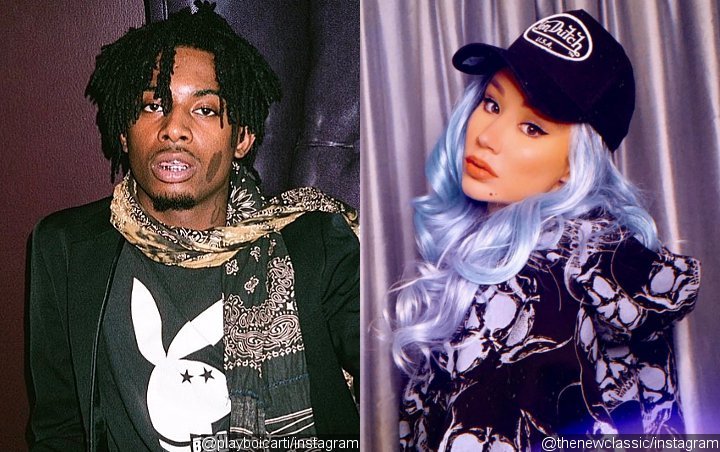 Playboi Carti and Iggy Azalea Flaunt Rare PDA After He's Convicted for Assault Case