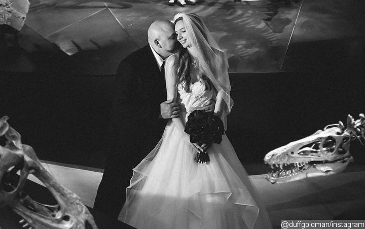 Food Network Star Duff Goldman and Johnna Colbry's Museum Wedding Features T-Rex