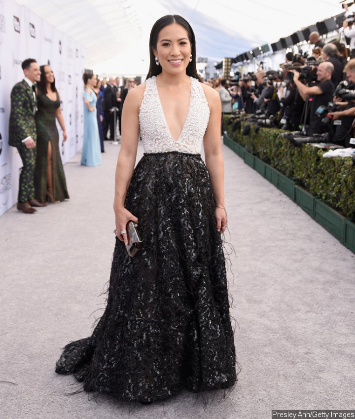 Melissa Tang at the 2019 SAG Awards